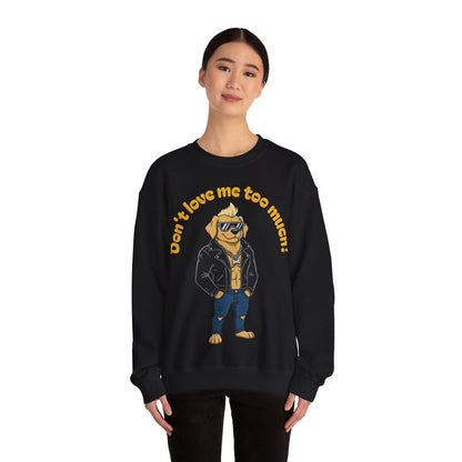 Cool Dog Unisex Heavy Blend Crewneck Sweatshirt style 2