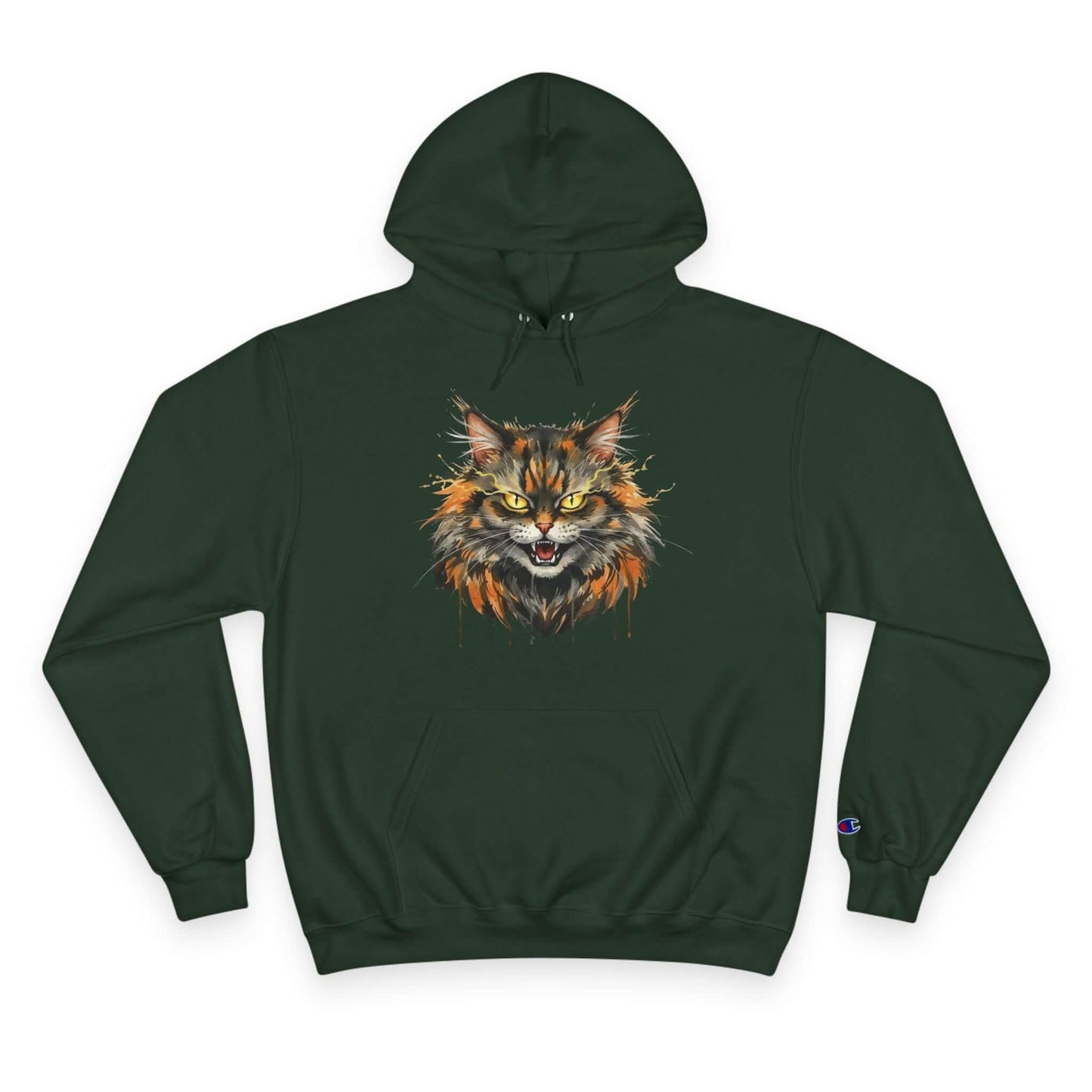 Mad Cat Men and Women Champion Hoodie style 1