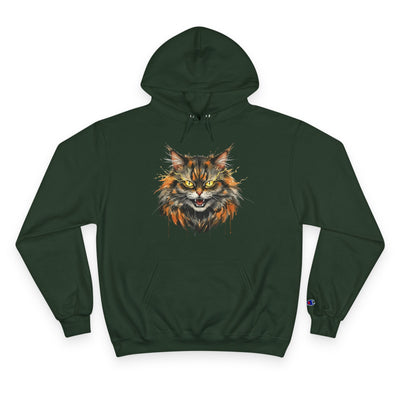 Mad Cat style 1 Men and Women Champion Hoodie