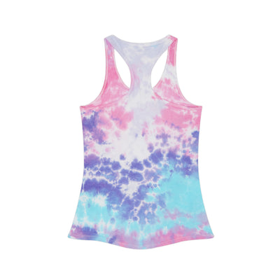 My Dear Cat Tie Dye Women's Racerback Tank Top