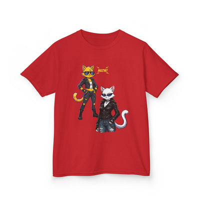 Cool Cat Girls Unisex Kids Heavy Cotton™ Tee