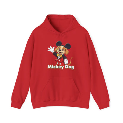 Dog cosplay Mickey Mouse Funny Design Unisex Hoodie style 1