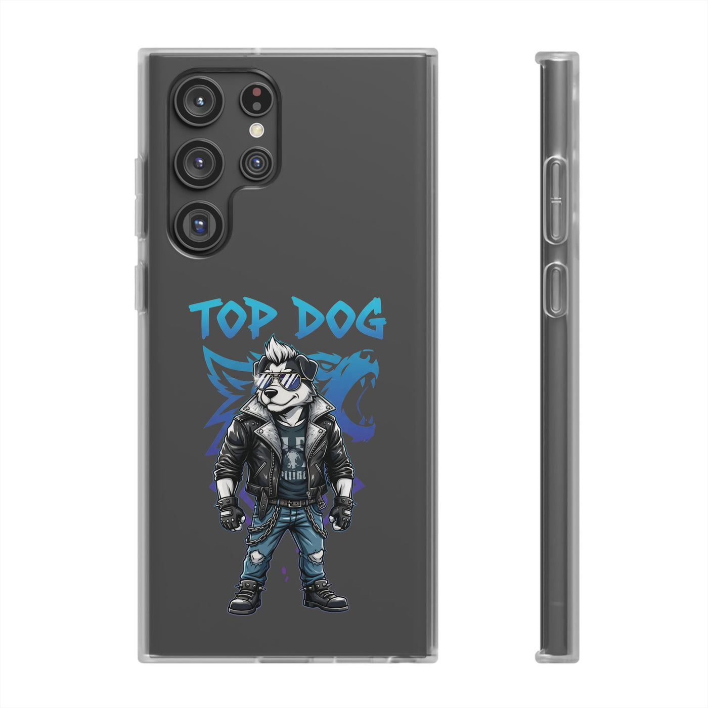 Top Dog Anime style Flexi Case for Dog Lovers
