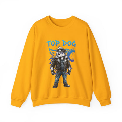 Cool Dog Unisex Heavy Blend Crewneck Sweatshirt style 1