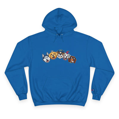 Playful Pooch Champion Unisex Hoodie | Cozy Dog Lover Pullover, Pet Themed Gift, Cute Animal Apparel, Perfect for Dog Days