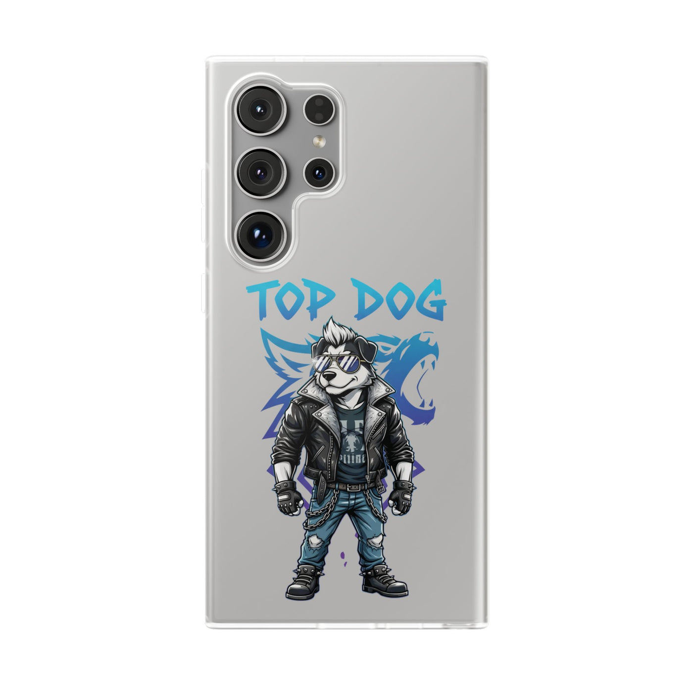 Top Dog Anime style Flexi Case for Dog Lovers