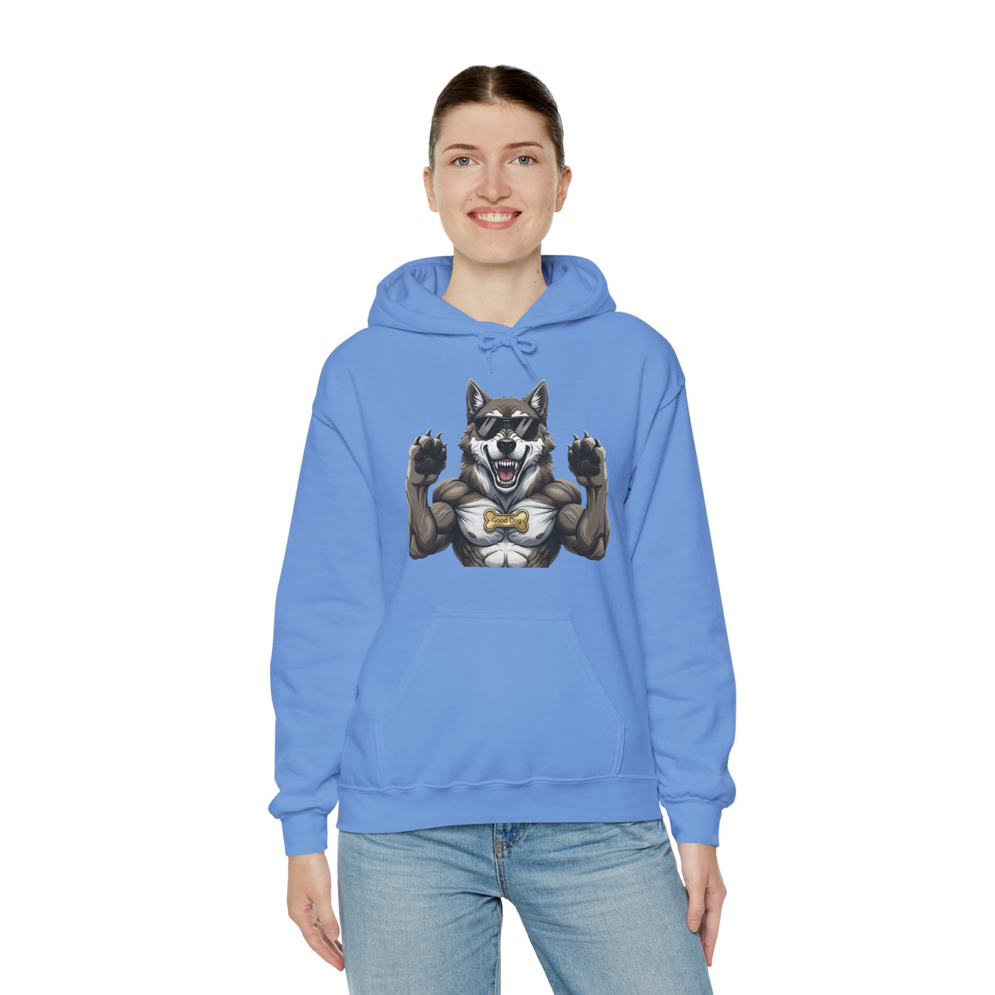 Good Dog style 2 Unisex Hoodie - Fun & Playful Design