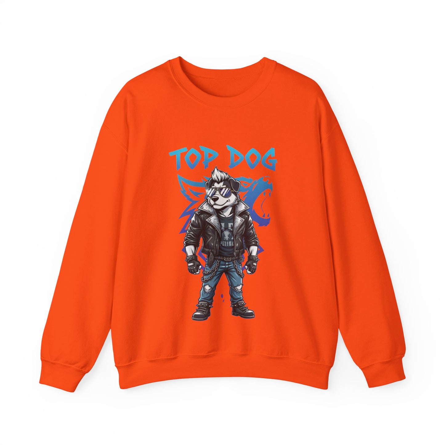 Cool Dog Unisex Heavy Blend Crewneck Sweatshirt style 1