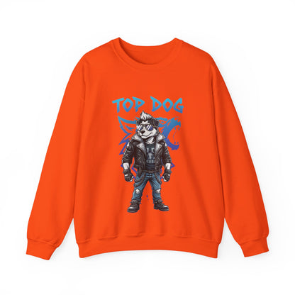 Cool Dog Unisex Heavy Blend Crewneck Sweatshirt style 1