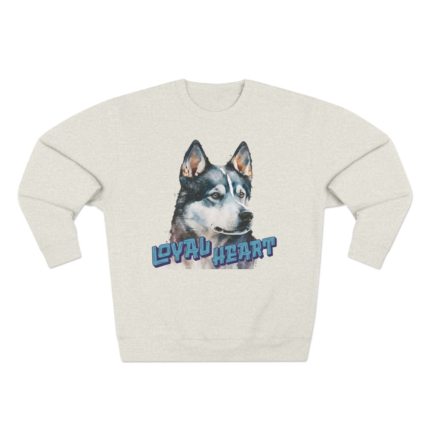 Loyal Heart Dog Lover Unisex Crewneck Sweatshirt style 3