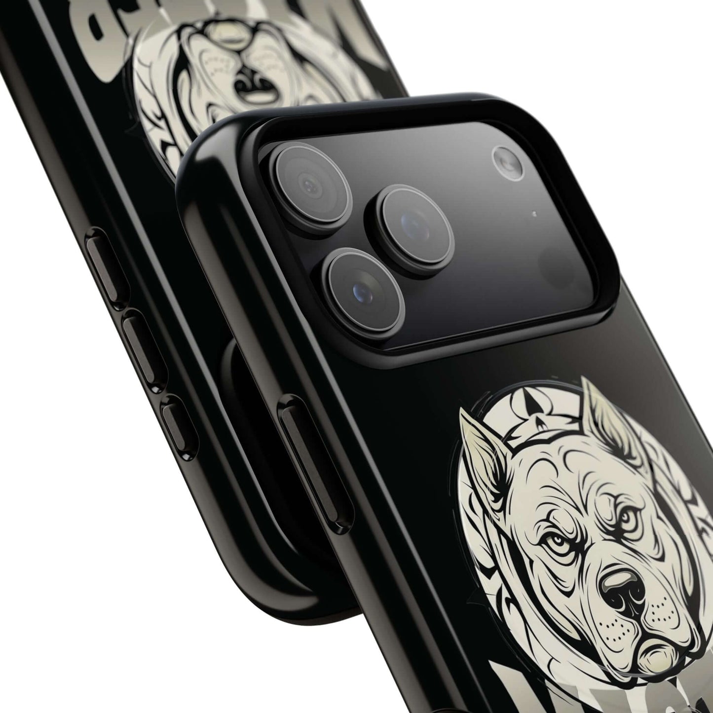 Master Dog Black Tough Magnetic Protective Case iPhone 17 series
