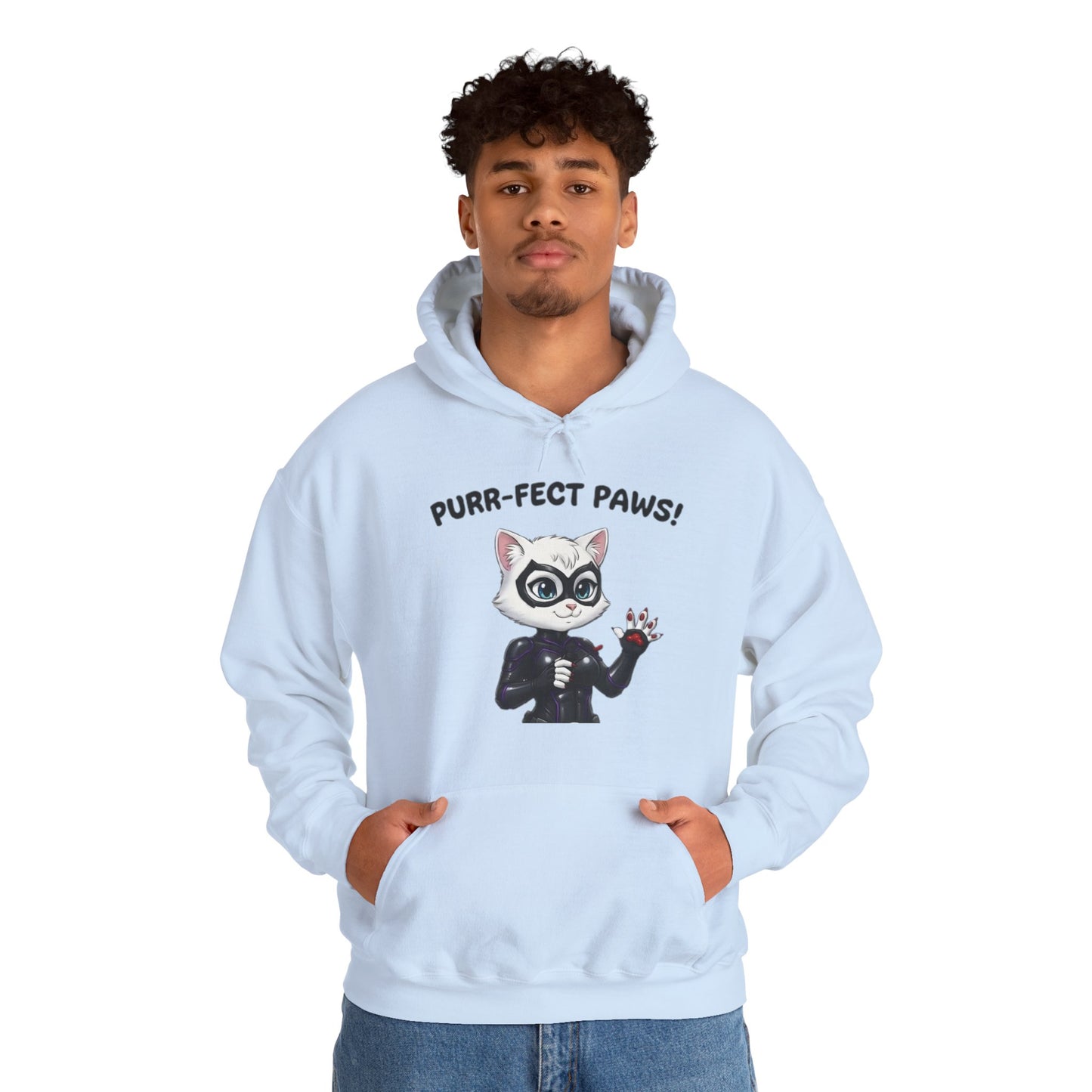 Cat cosplay Cat Woman Funny Design Unisex Hoodie style 1