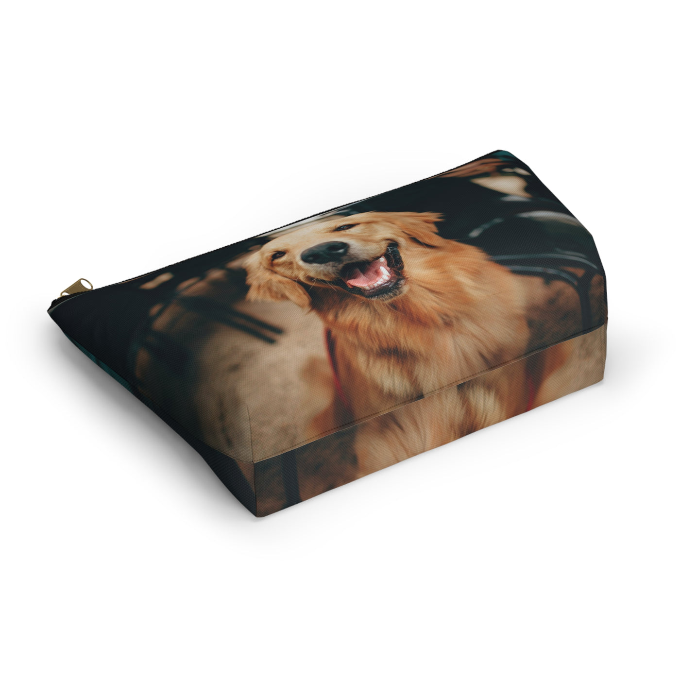 Cute Dog Accessory Pouch | Travel Accessory, Fun Gift, Pet Lover's Item, Unique Accessory Pouch, Travel Essentials