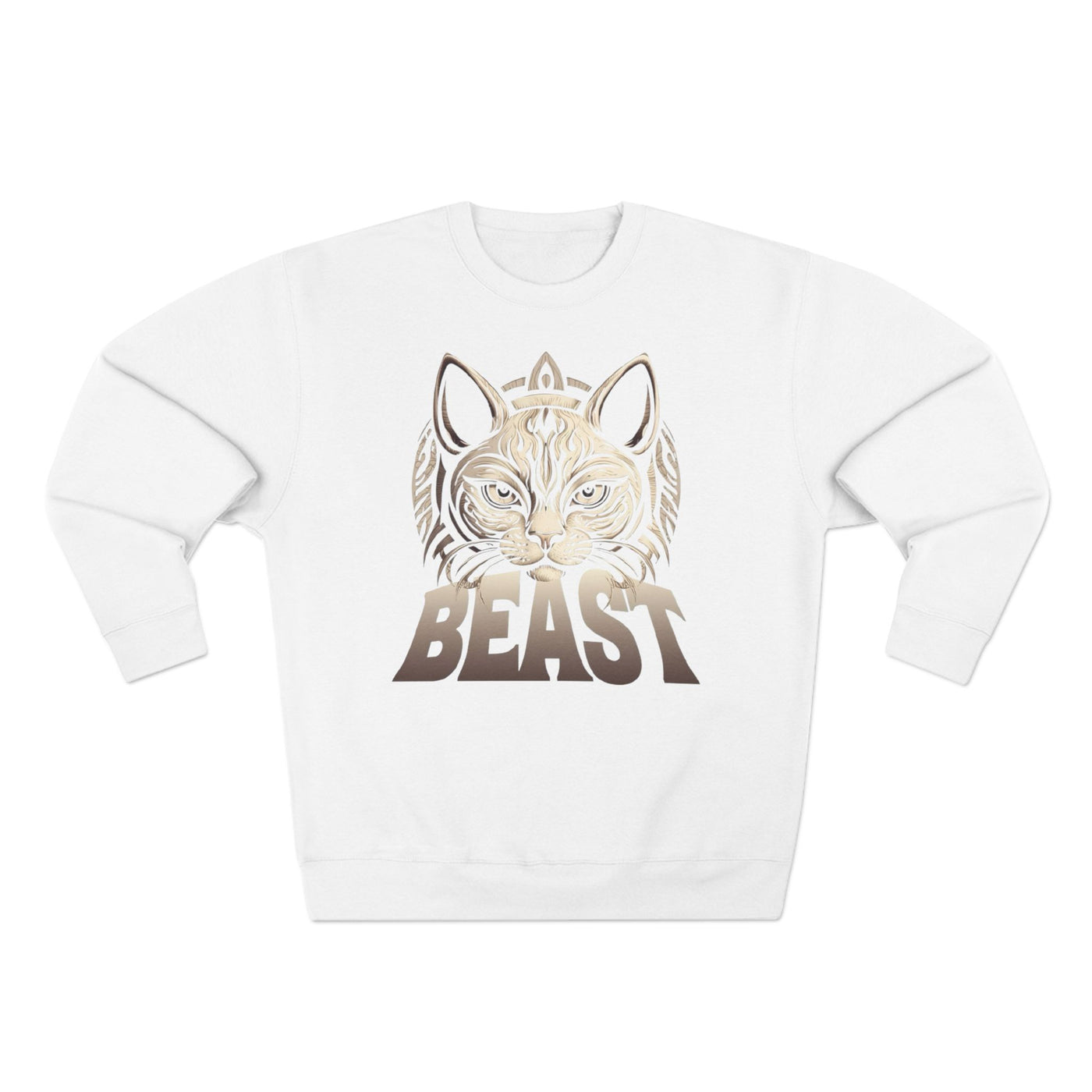 "Beast" Cat Lover style 3 Unisex Crewneck Sweatshirt