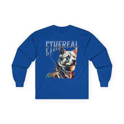 Dog Ethereal Fusion Unisex Ultra Cotton Long Sleeve