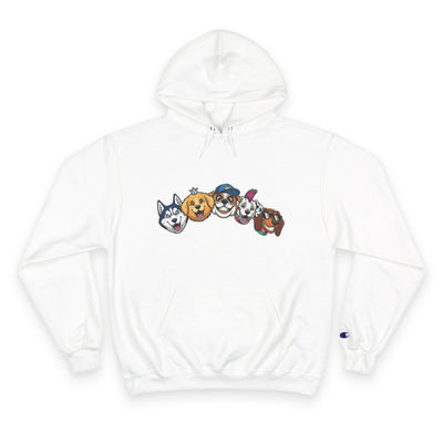 Playful Pooch Champion Unisex Hoodie | Cozy Dog Lover Pullover, Pet Themed Gift, Cute Animal Apparel, Perfect for Dog Days