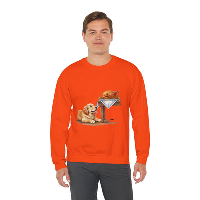 Watercolor painting style 5 Men & Women Cute Cat Pile Crewneck Sweatshirt