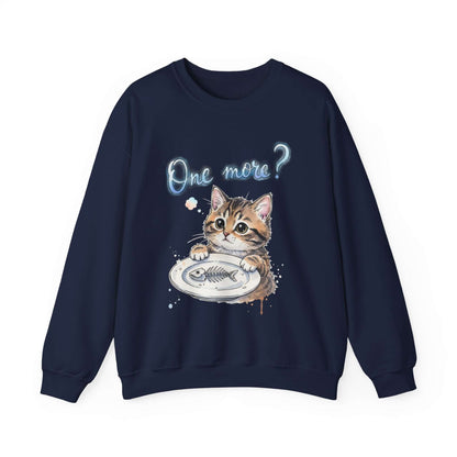 Watercolor Cat painting Unisex Crewneck Sweatshirt style 3