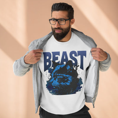 "Beast" Cat Lover style 1 Unisex Crewneck Sweatshirt