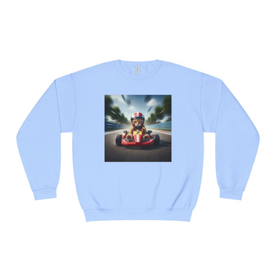 Go Kart Cat style 3 Unisex NuBlend® Crewneck Sweatshirt
