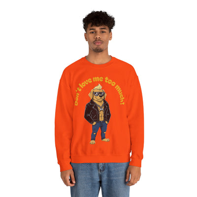 Cool Dog style 2 Unisex Crewneck Sweatshirt | Cozy Gift for Dog Lovers, Casual Wear, Unique Graphic Sweatshirt, Birthday Gift, Everyday Style