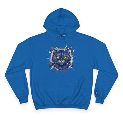 Mad Cat Men and Women Champion Hoodie style 4