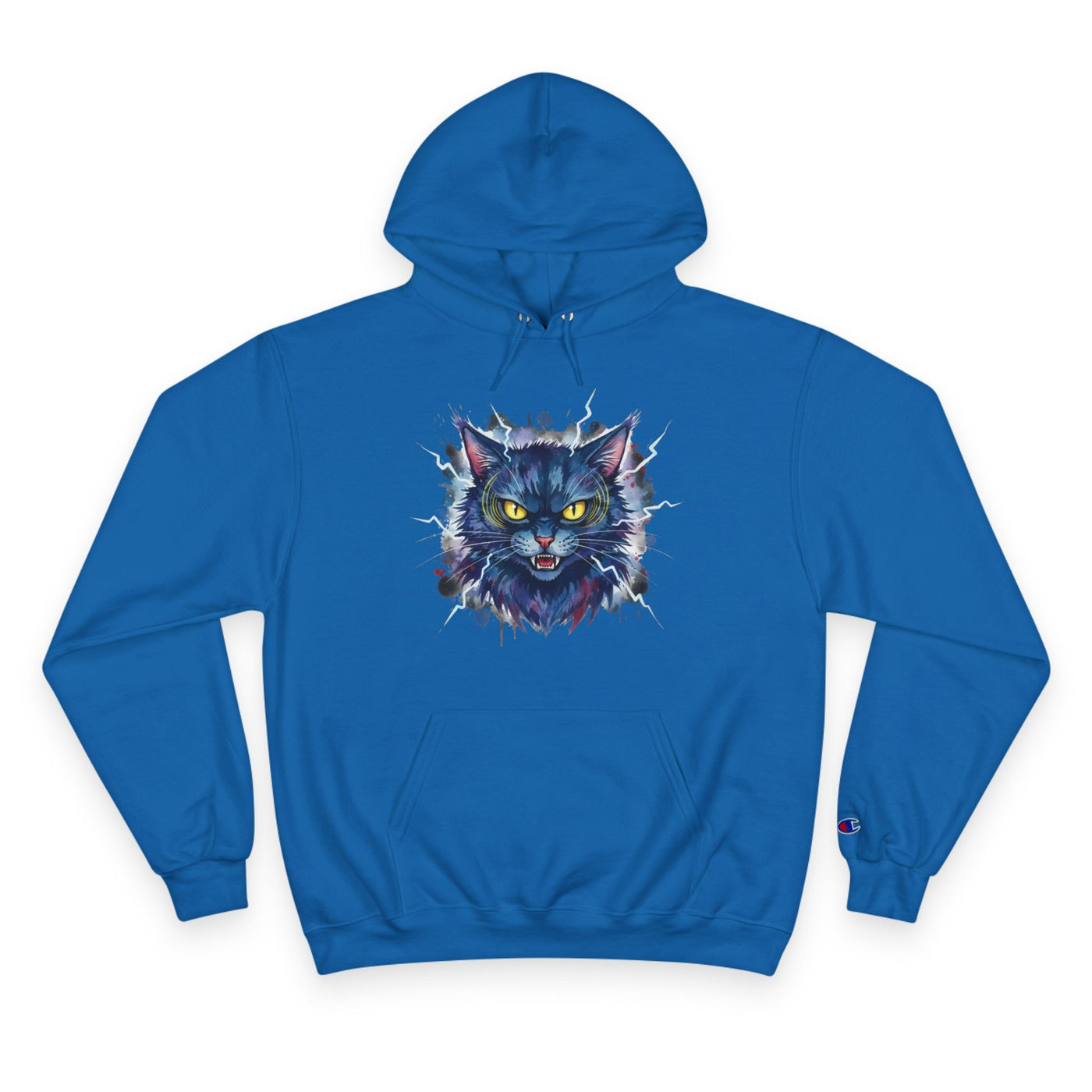 Mad Cat style 4 Men and Women Champion Hoodie