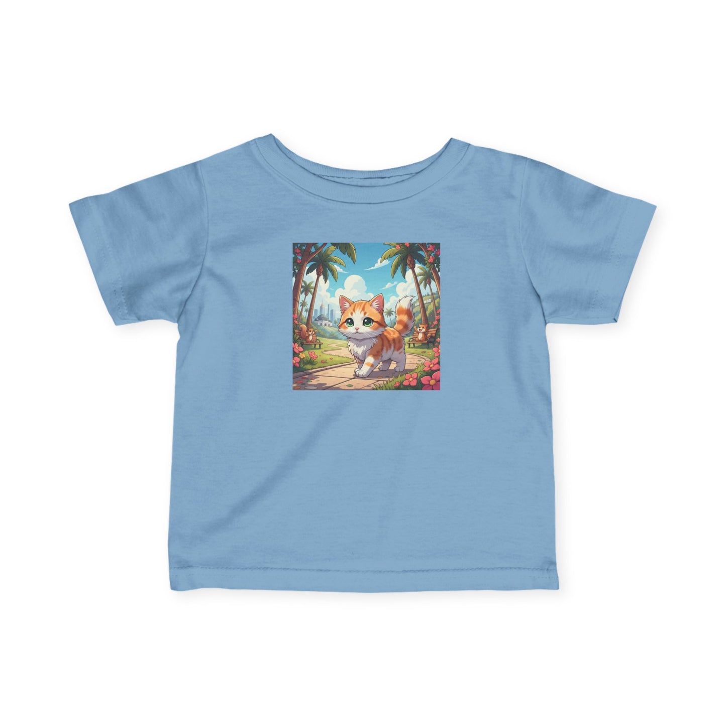 Cute Kitten Infant Baby Fine Jersey T-Shirt style 3