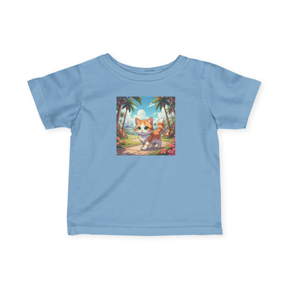 Cute Kitten Infant Baby Fine Jersey T-Shirt style 3