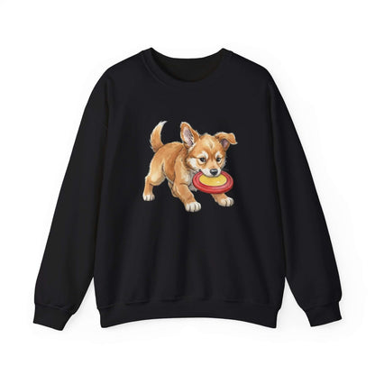 Watercolor Dog painting Unisex Crewneck Sweatshirt style 5