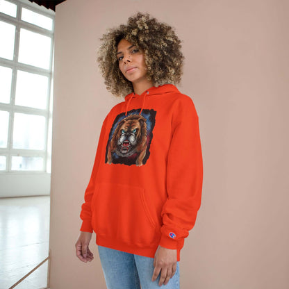 Angry Dog Men and Women Champion Hoodie style 4