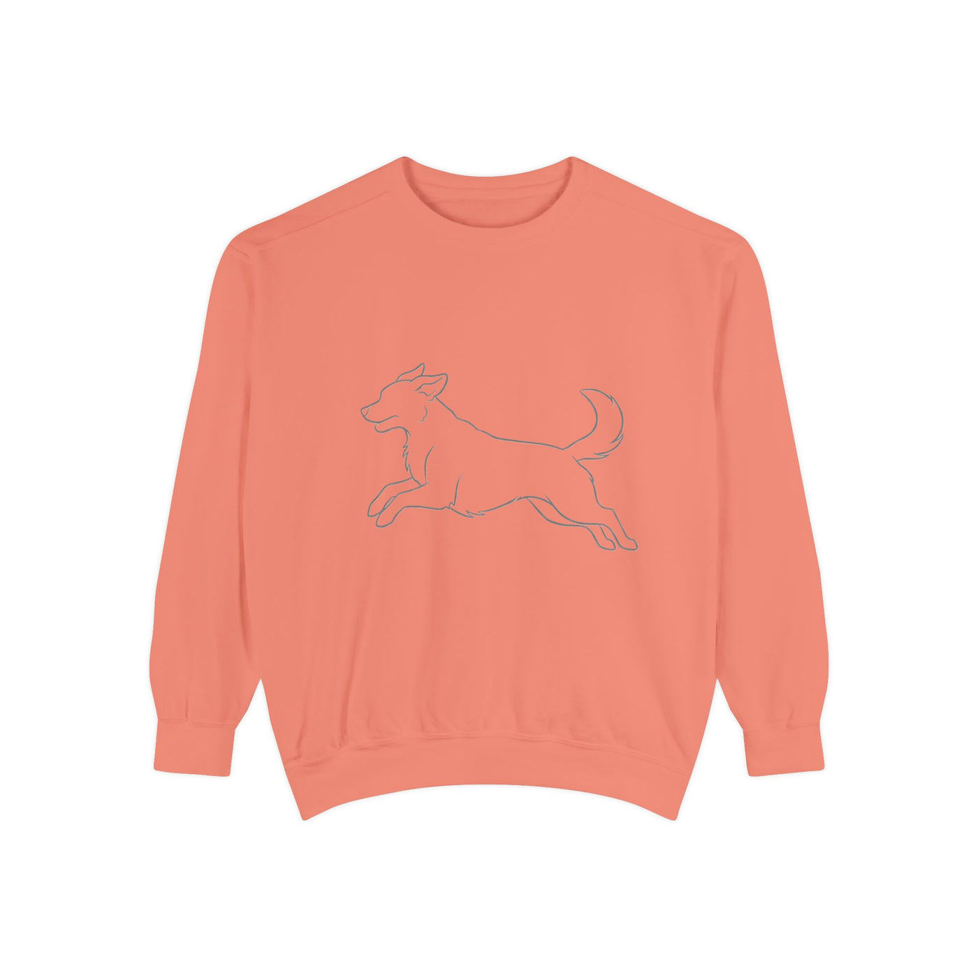 Running Dog Shadow style 1 Cozy Graphic Unisex Crewneck Sweatshirt