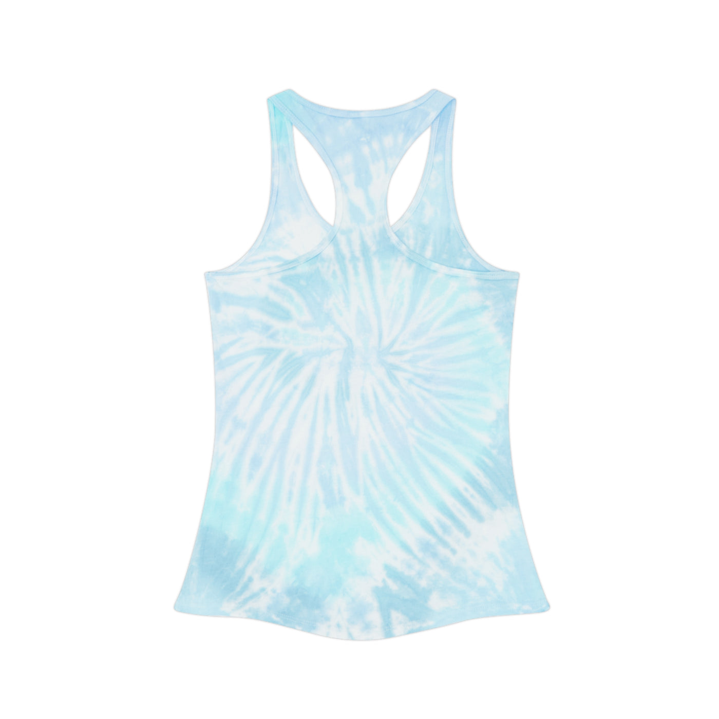 My Dear Cat Tie Dye Women's Racerback Tank Top