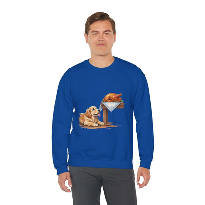 Watercolor Dog painting Unisex Crewneck Sweatshirt style 2