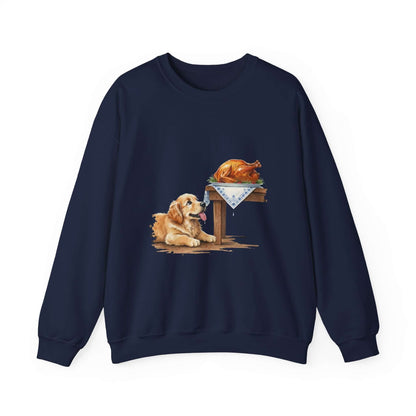 Watercolor Dog painting Unisex Crewneck Sweatshirt style 2