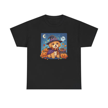 Halloween cute puppy anime style 2 Unisex Tee - Cute Dog T-Shirt for Pet Lovers, Dog Owners, Sports Enthusiasts, Gifts for Animal Lovers, Casual Everyday Wear