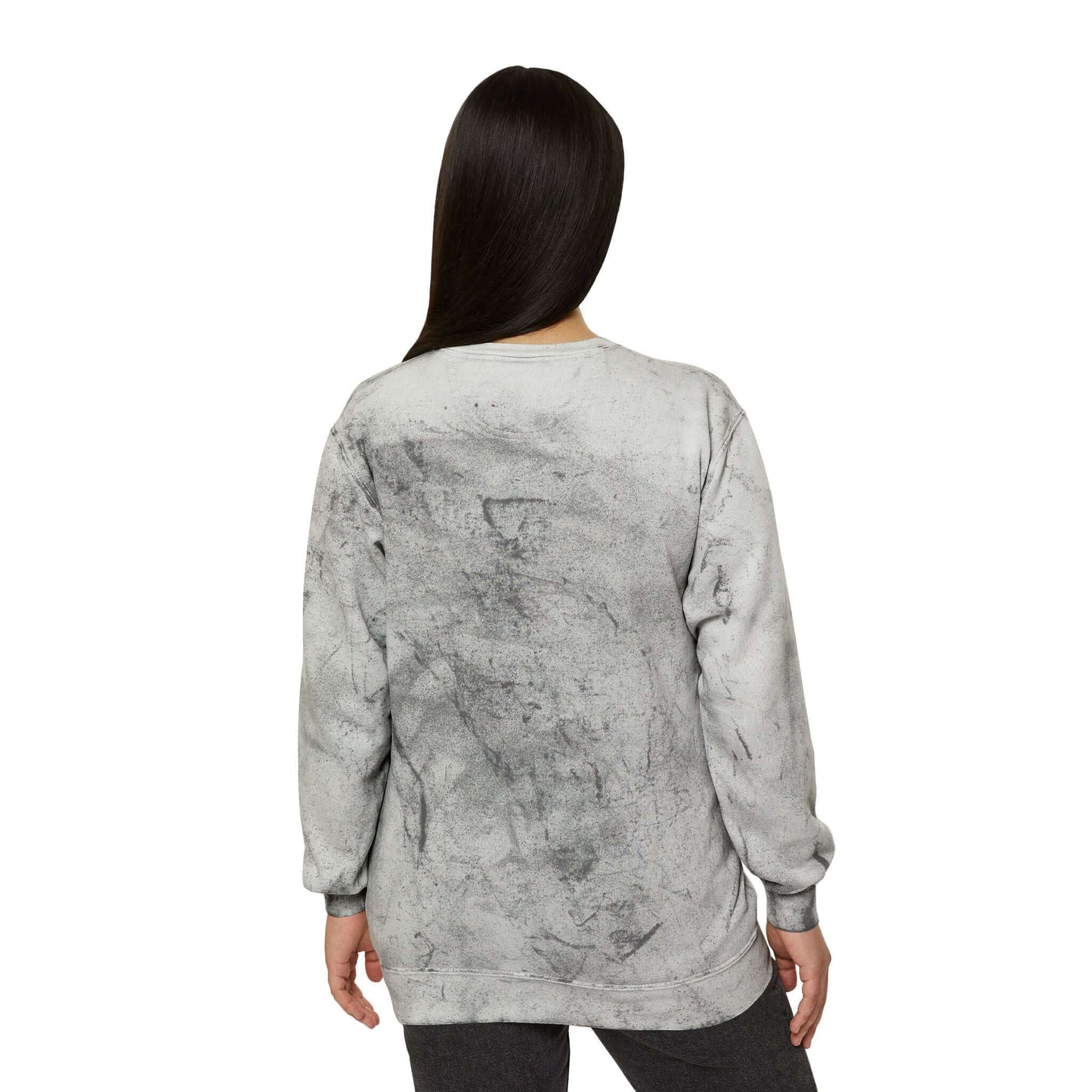 Let Me Go Cat Cozy Crewneck Sweatshirt Tie-Dye style 4