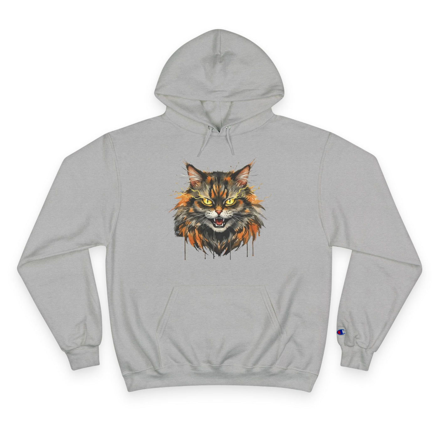 Mad Cat style 1 Men and Women Champion Hoodie