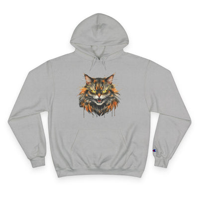 Mad Cat style 1 Men and Women Champion Hoodie