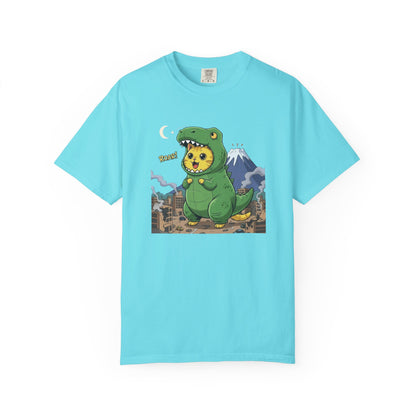 Cat cosplay Godzilla Funny Design Unisex T-Shirt style 1