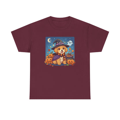 Halloween cute puppy anime style 2 Unisex Tee - Cute Dog T-Shirt for Pet Lovers, Dog Owners, Sports Enthusiasts, Gifts for Animal Lovers, Casual Everyday Wear