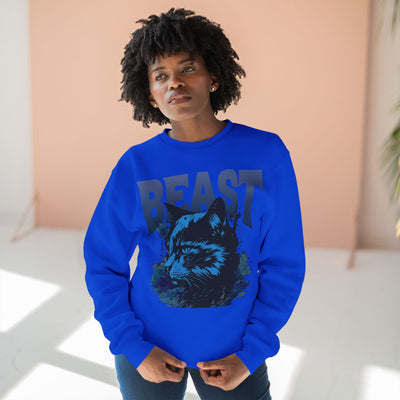 "Beast" Cat Lover style 1 Unisex Crewneck Sweatshirt