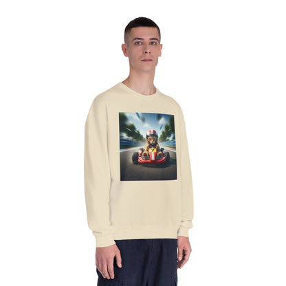 Go Kart Cat Unisex NuBlend Crewneck Sweatshirt style 3