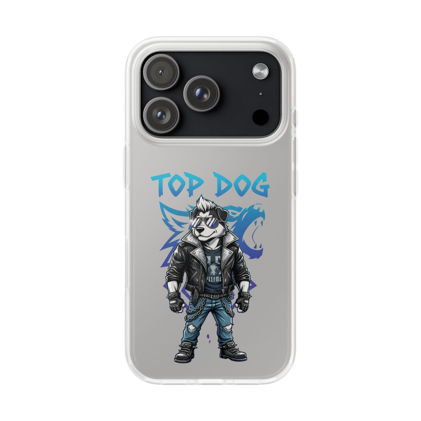 Top Dog Anime style Flexi Case for Dog Lovers