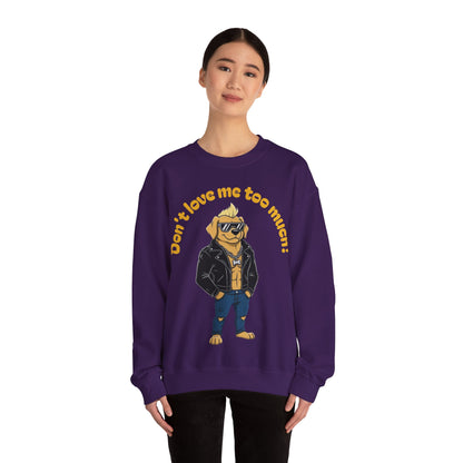 Cool Dog Unisex Heavy Blend Crewneck Sweatshirt style 2