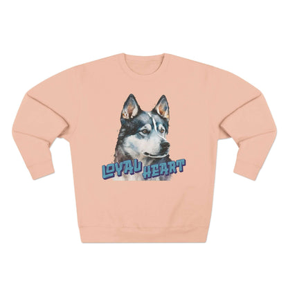 Loyal Heart Dog Lover Unisex Crewneck Sweatshirt style 3