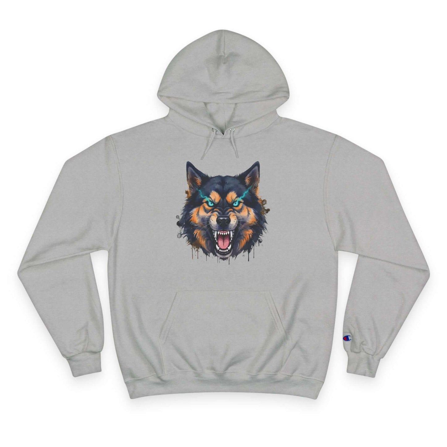 Angry Dog Men and Women Champion Hoodie style 1
