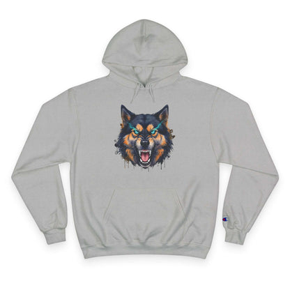Angry Dog Men and Women Champion Hoodie style 1