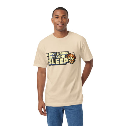 I Just Wanna Get Some Sleep Cute Sleeping Puppy Graphic T‑Shirt