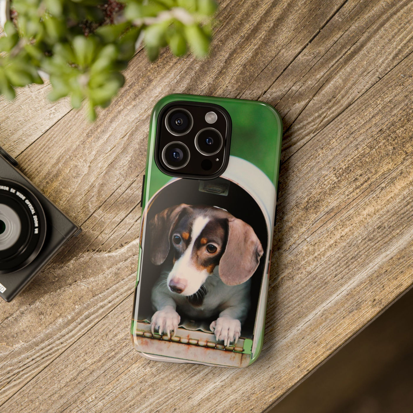Puppy in mailbox - Tough Phone Case for Apple iPhone & Samsung Galaxy, Cute Pet Accessories, Gift for Cat Lovers
